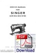 click here for the SINGER 457G105 & 457G115 Service Manual