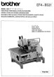 BROTHER EF4-B531 Parts Book Is HERE