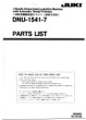 click HERE For The JUKI DNU-1541 Parts List