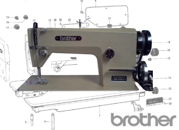 BROTHER DB2-B755 Mk3 (DB2-B735) Replacement Parts & Needles